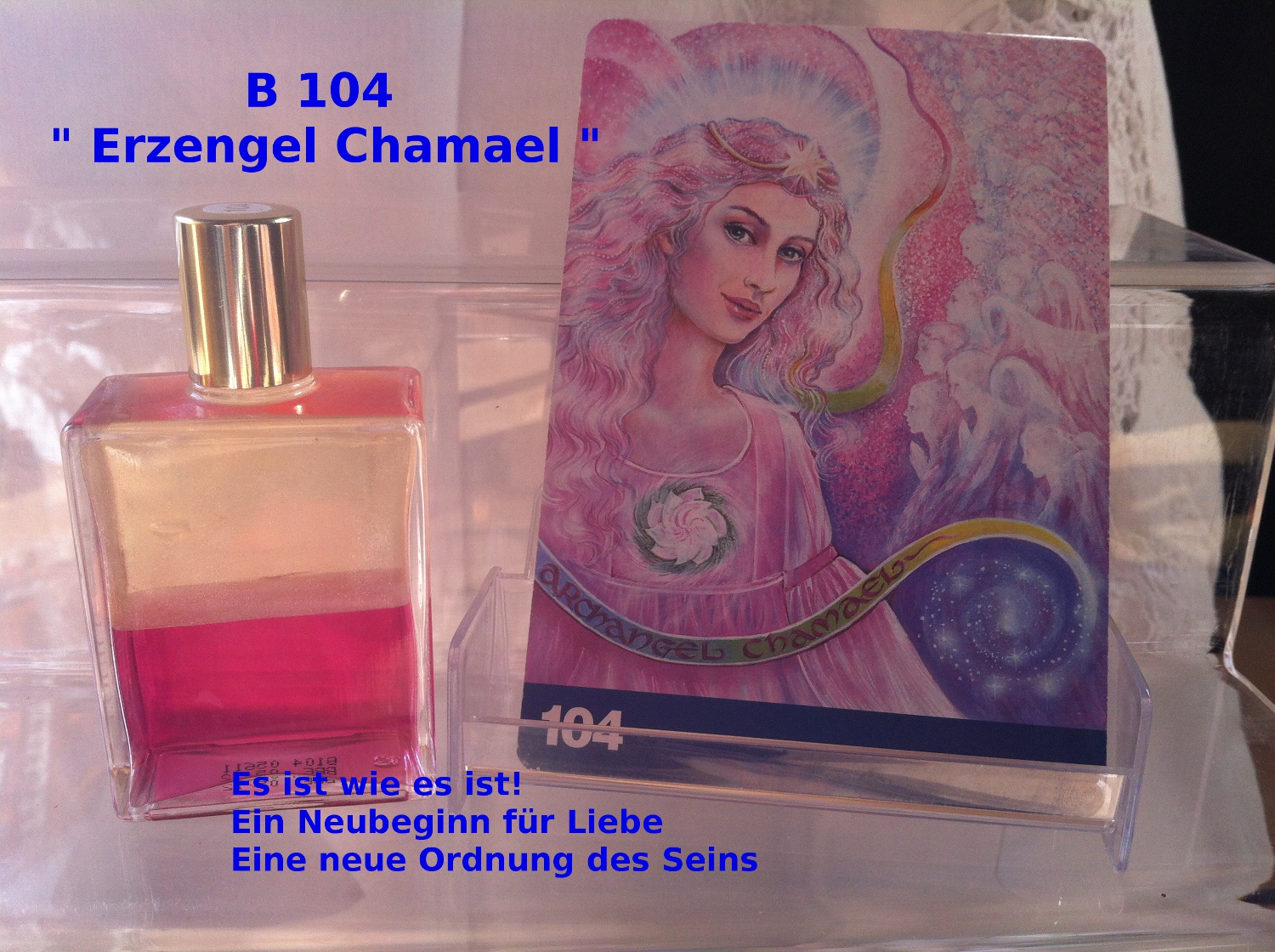 B 104  Irisierendes Rosenpink/Magenta